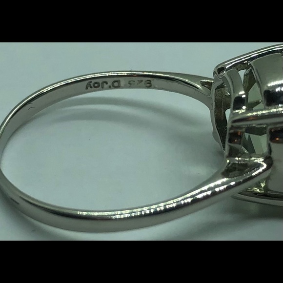 Montezuma Prasiolite 925 Solitaire - Picture 3 of 4